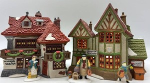 Department 56 Dickens Village Buildings & Accessories Mixed Lot