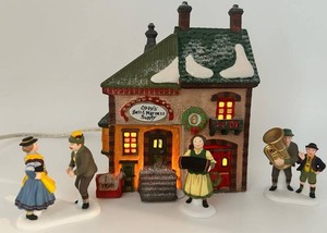 Department 56 Heritage Village Orys Bell & Harness Supply & Polka Fest Mixed Lot