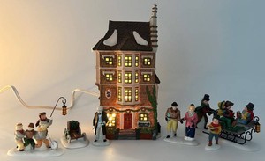 Heritage Village Collection Dickens Village Buildings & Figures (3 Sets)