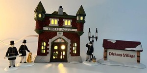 Department 56 Dickens Village Cobles Police Station & Accessories - 5-Piece Set