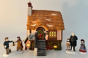 Department 56 Dickens Village Lomas Ltd. Building & Figures Mixed Lot