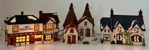 Department 56 Dickens Village Buildings (Lot of 3)