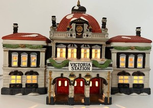 Department 56 Dickens Village Victoria Station #5574-3