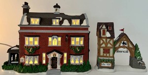 Department 56 Dickens Village Gods Hill Place & Postern Mixed Lot