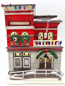 Department 56 Snow Village SVPD Precinct 76 808948 Police Station