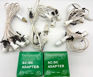 Department 56 ACDC Adapter & Lamp Socket Mixed Lot