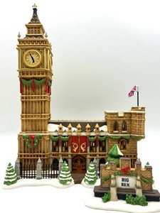 Department 56 Dickens Village Big Ben 2-Piece Set #53431