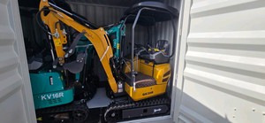 2026 New CFG QK20R Mini Excavator - Yellow - Open CabROPS