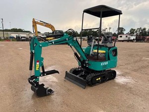 2026 New CFG KV16R Mini Excavator - Green - Open CabROPS