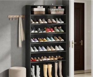 $280 Freestanding Shoe Cabinet, 9-Tier 40-45 Pairs Shoe Storage Rack