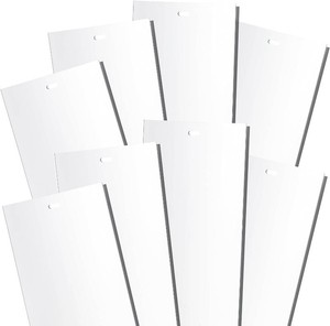 $127 50-Pack White Vertical Blinds Replacement Slats, for Doors and Windows. Easy Install Standard Replacement, 82.5 Long x 3.50 Wide