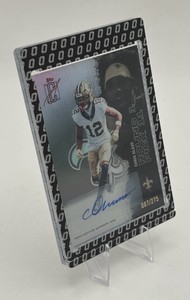 2025 Topps Signature Class Chris Olave #39 Autographed Football Card Numbered 87/275