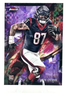 2024 Topps Finest Cade Stover RC Rookie Card #84 Numbered 111150