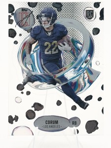 2025 Topps Signature Class Blake Corum Fluidity Acetate RC Rookie Card #F-15