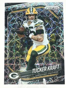 2025 Panini Prizm Tucker Kraft Laser #127 Football Card Green Bay Packers