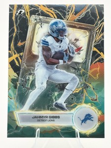2025 Topps Resurgence Voltaic Jahmyr Gibbs #VT-22 Football Card Detroit Lions