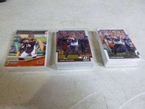 Entire Lot of NFL Quarterback Andy Dalton Trading Cards