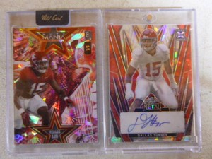 2 NFL Dallas Turner Trading Cards