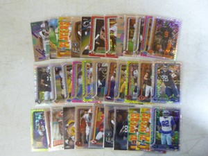 37 NFL Chrome Finest Trading Cards