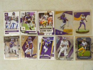 10 Justin Jefferson Trading Cards
