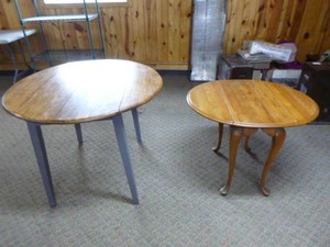 Two Fold-Out Tables