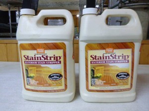 2 Bottles of Flood Stain Strip Exterior Stain Stripper