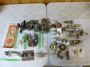 Assortment of Door Hardware