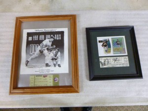 2 MLB Framed Collectible Framed Prints