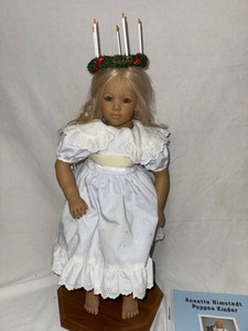 Annette Himstedt Jule Vinyl Artist Doll 199293 with Certificate