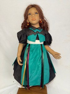 Annette Himstedt Madina Collectible Vinyl Doll in Original Outfit