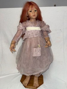 Annette Himstedt Kinder Rosmaini 2006 Doll 60277 w Stand & COA