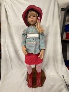 Annette Himstedt Tira Vinyl Artist Doll 35in w Box Outfit