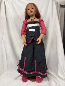 Annette Himstedt Kinder Ajescha 2008 Limited Edition Doll w COA Box