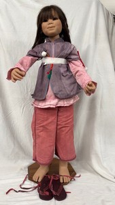 Himstedt Kinder 2005 Yufang Limited Doll 350377 w Box & COA