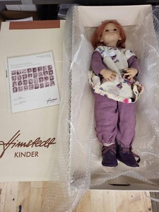 Annette Himstedt Kinder Moni 2003 Vinyl Doll 670713 w COA Box