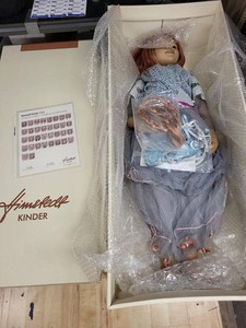 Annette Himstedt Kinder Tula 2006 Limited Edition Doll w COA Box