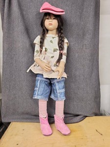 Himstedt Kinder Tamlyn Limited Edition Doll 214377 w Box COA 32in