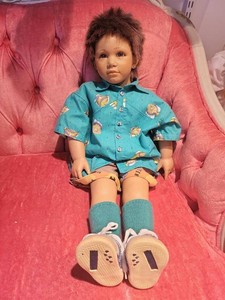 Annette Himstedt Kai Artist Doll With Original Box 24in