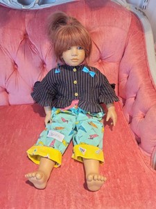 Annette Himstedt Janka Vinyl Artist Doll w Outfit Approx 24in