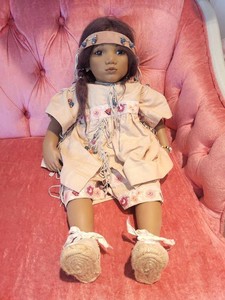 Annette Himstedt Takumi Collector Doll w Outfit & COA, 24in