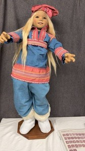 Himstedt Kinder Katiina Limited Edition 335377 Doll w COA Box