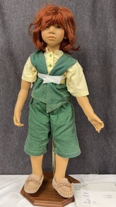 Annette Himstedt Melvin Doll 1994 Children Together w Box Papers