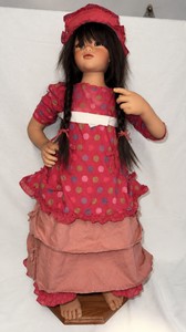 Annette Himstedt Anna Lu Vinyl Doll 32 Inch with COA