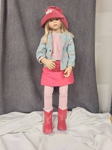 Annette Himstedt Kinder Tira Doll Moving Moments w Box COA