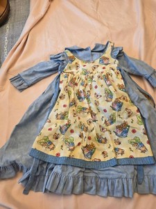 Custom Doll Dress & Pinafore Set for Annette Himstedt Style Doll