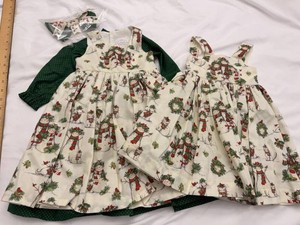 Carol Lynn Design Annette Himstedt Doll Christmas Dress Outfit Set