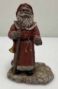Vintage Rare African American Santa 6