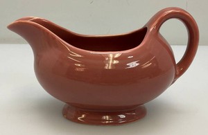 1950s Collectible Original Fiestaware Rose Gravy Boat 8 14