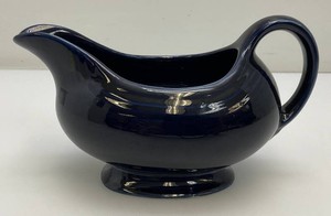 Vintage 1950s Homer Laughlin Fiestaware Cobalt Blue Color 8