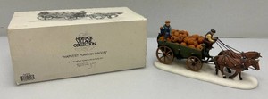 Collectible Department 56 The Heritage Village Collection Harvest Pumpkin Wagon In Original Box